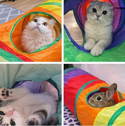 Kıvrımlı Kedi Oyun Tüneli