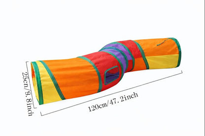 Kıvrımlı Kedi Oyun Tüneli